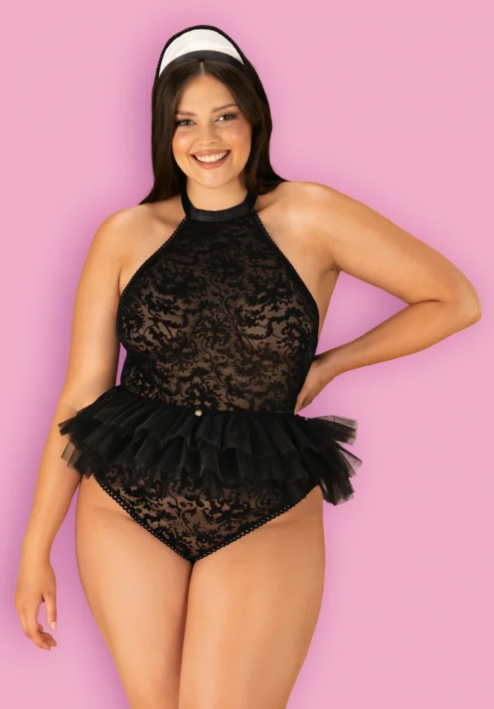 Костюм горничной "Obsessive Frilles" XXL/XXXL 
